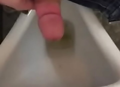 jerking off and cumming in public little boys' room